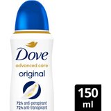 Dove Advanced Care Original antiperspirant za ženske 150 ml | Shoptok.si