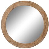  Zidno ogledalo DKD Home Decor Smeđa Prirodno Alpino 66 x 5 x 66 cm | shoptok.hr