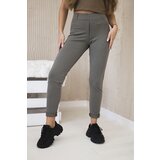 Kesi marka niezdefiniowana Cotton trousers with back pockets khaki Cijene