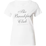 EINSTEIN & NEWTON Majica 'Breakfast Club' antracit siva / prljavo bijela