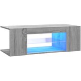vidaXL TV ormarić s LED svjetlima boja hrasta sonome 90 x 39 x 30 cm | shoptok.hr