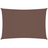  Jedro protiv sunca od tkanine Oxford pravokutno 2,5x4,5 m smeđe | Eponuda.com