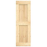  Vrata NARVIK Naravna 70 x 210 cm Masiven borov les, (5000215452) | Shoptok.si