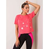For Fitness T-shirt-131-TS-AMZ1010.62P-Coral Cene