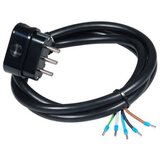 COMMEL ZAGREB D.O.O. Prikljucni kabl trofazni 16A 400V 10000W crni 2m H05RR-F 5G2,5 | ePonuda.com