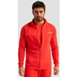 muška dukserica zip up limitless hot red