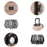 Zoozie Bags Set kofera 6629, 2 dijela, Zlatne boje | Eponuda.ba