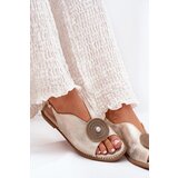S. BARSKI Shimmering Women's Sandals With Decorative Detail S.Barski | ePonuda.com