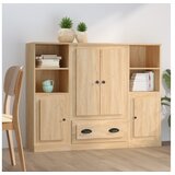  Visoke omare 3 kosi sonoma hrast inženirski les | Shoptok.si