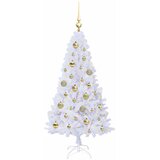  Umjetno božićno drvce Bijela 120 cm PVC i čelik | shoptok.hr