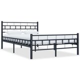  Za krevet crni čelični 120 x 200 cm Cijene