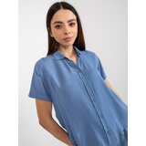 Sublevel Blouse-D73761M11063B-blue | Shoptok.si
