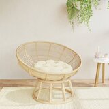  Okrugli jastuk krem Ø 60 x 11 cm od tkanine Oxford | shoptok.hr