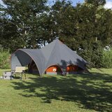  Teepee za 5 osoba Siva i narančasta 415 x 415 x 247 cm | Eponuda.ba