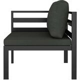  Vrtna sedežna garnitura 8-delna z blazinami aluminij antracit - - antracit siva - 46.3 - N/A - | Shoptok.si