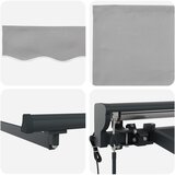  Okvir tende Svijetlo siva 300 x 250 cm Poliester s PU premazom | Eponuda.ba