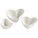 Maxwell williams Bel porcelanast komplet za serviranje 3 ks Amore – Maxwell & Williams Cene