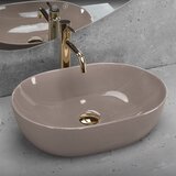 Rea Lisa Beige Shiny umivalnik za pult | Shoptok.si