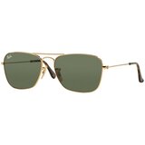 Ray-ban Caravan RB3136 181 L (58) Zlata/Zelena Cene