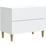  Noćni ormar Bijela 62 x 34,5 x 48 cm Konstruirano drvo Cijene