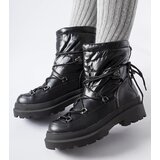 Gemre Black snow boots with drawstring Eagleville | Eponuda.ba