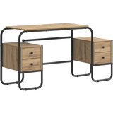  Stol s pohranom Hrast artisan 145 x 50 x 75 cm | shoptok.hr