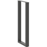  Noge za barski stol U-oblika 2 kom antracit 50 x (110-111) cm čelik | shoptok.hr