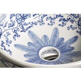 Sapho Bel/moder keramičen okrogel umivalnik ø 41 cm Priori – | Shoptok.si