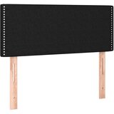 vidaXL Box spring postelja z vzmetnico črna 100x200 cm blago | Shoptok.si