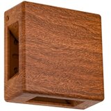  Brilagi - LED spoljno zidno svetlo QUADRAY 6W/230V, drveni dekor, IP54 | Eponuda.com