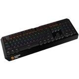 Canyon Wired multimedia gaming keyboard with lighting effect, 108pcs rainbow LED, Numbers 104keys, EN double injection layout, cable length 1.8M | Eponuda.ba