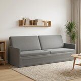 SOFA za 3 osobe Tamnosiva 220 x 81 x 82 cm Baršun | shoptok.hr