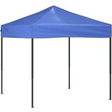 vidaXL Zložljiv vrtni šotor moder 2x2 m | Shoptok.si