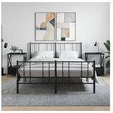 vidaXL Noćni ormarići 2 kom crni 50 x 41 x 65 cm od konstruiranog drva | shoptok.hr