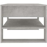  Stolić za kavu boja betona 102 x 55 x 45 cm konstruirano drvo | shoptok.hr