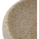 Nadgradni umivaonik boja pijeska ovalni 59x40x15 cm keramički | shoptok.hr