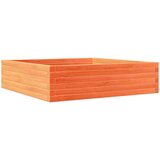 Maison Chic Vrtno cvetlično korito - Cvetlični Lonec voščeno rjavo 90x90x23 cm trdna borovina, (21790485) Cene