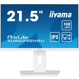 Iiyama 21,5" white ete ips-panel, 1920x1080@100Hz, 15cm height adj. stand, 250cdm˛, speakers, hdmi, displayport, 0,4ms mprt, freesync, usb 4x 3.2 XUB2292HSU-W6 cene