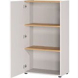 Germania Bijela biblioteka u dekoru hrasta 61x110x34 cm Adrano – | shoptok.hr