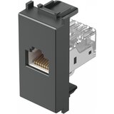 TEM Vtičnica CAT5e KS RJ45 8/8 1M (vgradna, antracit) Cene