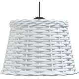  Sjenilo za stropnu svjetiljku bijelo Ø25x17 cm od pruća | shoptok.hr