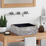  Umivaonik crni 30 x 30 x 13 cm mramorni | shoptok.hr