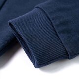 vidaXL Dječja majica s kapuljačom modra prošarana i narančasta 92 | shoptok.hr