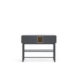 Teulat Tamno sivi konzolni stol 35x120 cm Corvo -