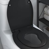  WC daska Crna 47 x 37 x 4 cm Duroplast | shoptok.hr