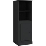 Visoka crna 36x35,5x103,5 cm konstruirano drvo | shoptok.hr