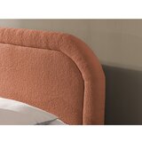 Ropez Oranžna boxspring postelja s prostorom za shranjevanje 140x200 cm Ornes – | Shoptok.si
