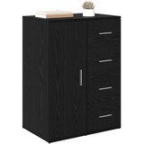  Kreveta s ladicama Crni hrast 59 x 39 x 80 cm Konstruirano drvo | shoptok.hr