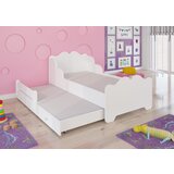 ADRK Otroka postelja XIMENA II PRINCESS AND HORSE 160x80 - BELA | Shoptok.si