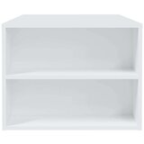 vidaXL Klubska mizica bela 102x55x42 cm konstruiran les | Shoptok.si